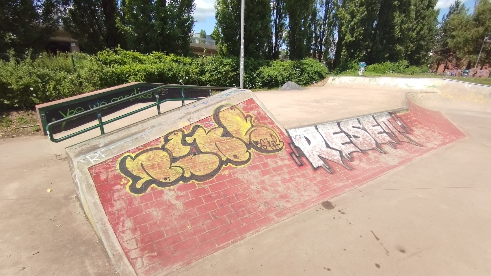 Burgerpark Hafeninsel skatepark